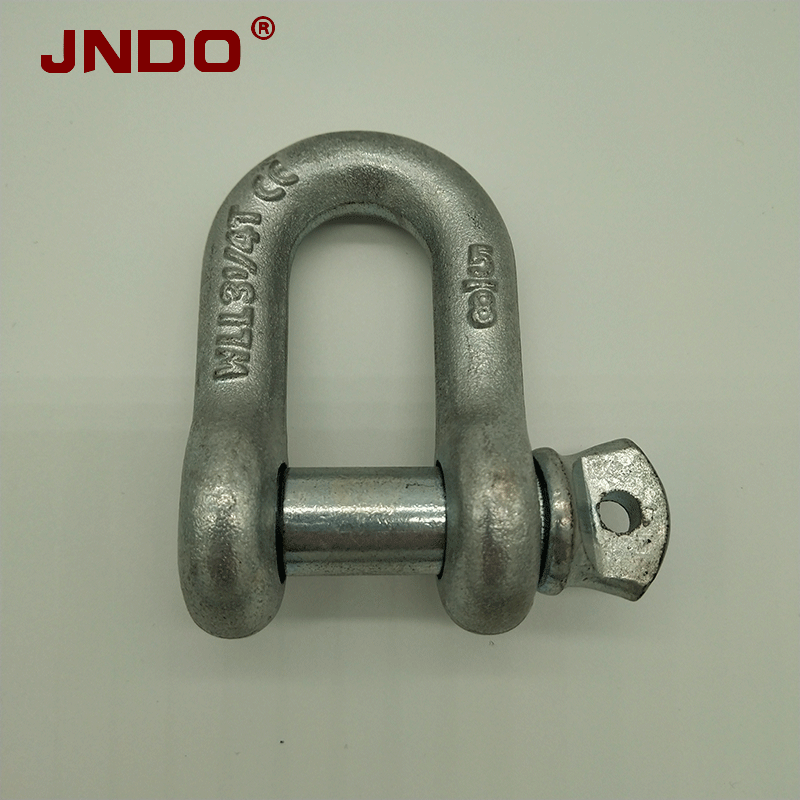 US Type Galvanized Carbon Steel Screw Pin Dee Shackle