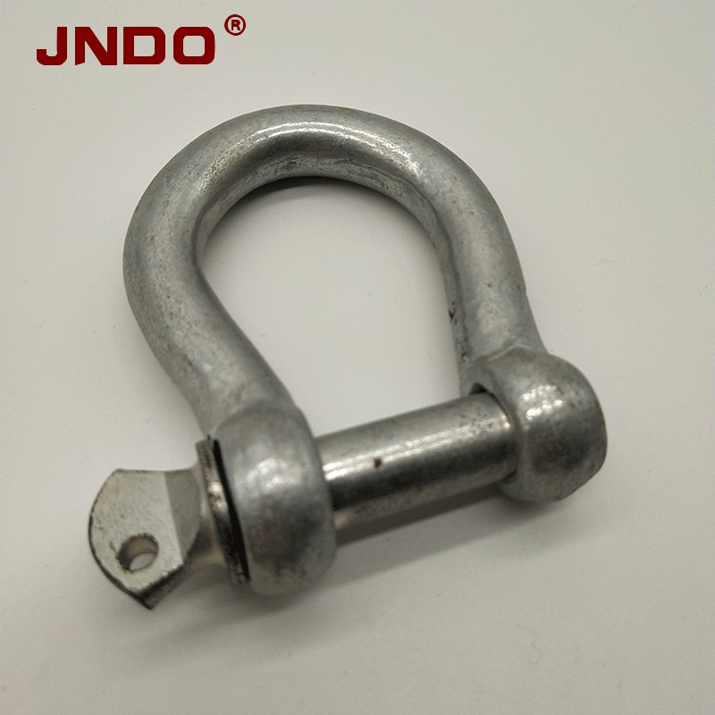 Zinc Plated European Type Large Bow Shackle