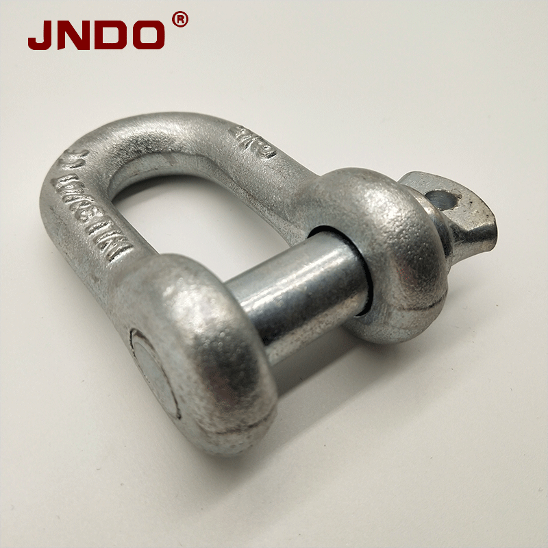 european type galvanized large d shackle bracelet shackle