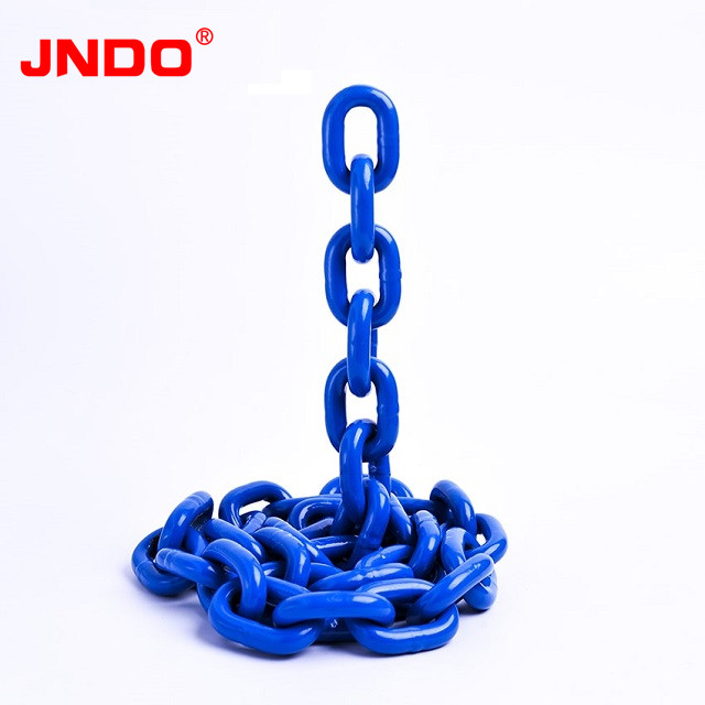 EN818-2 G100 short link alloy steel welded lifting load chain