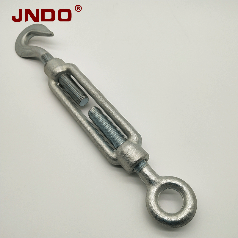 Drop Forged Din1480 Eye And Hook Turnbuckle