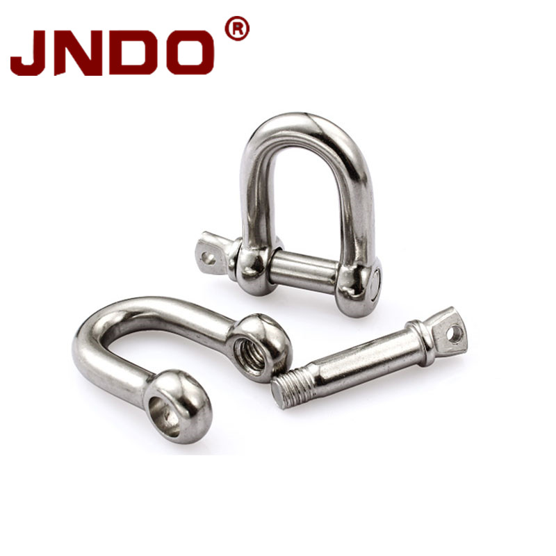 High Polished Stainless Steel D Shackle