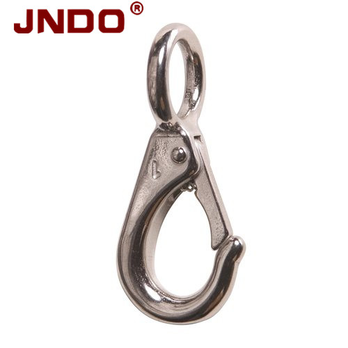 Stainless Steel Rigid Fixed Eye Snap Spring Hook