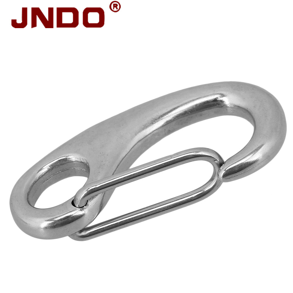 Stainless Steel Marine Quick Release Open Eye Slip Spring Snap Hook